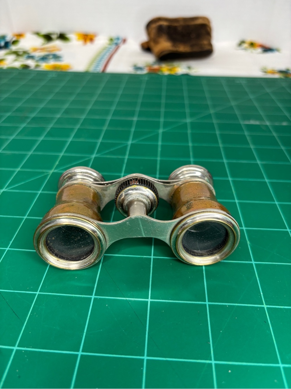 Vintage Antique Chevalier Paris Made in France Opera Theatre Binoculars & Case